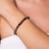 mélancolique | Argent | Jaspe Brécié | Bracelet d'expression de pierres précieuses